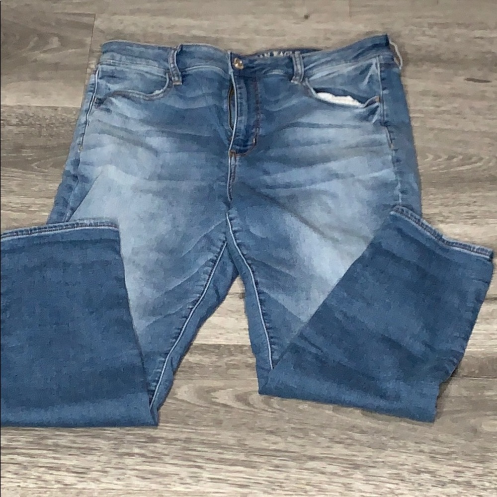 American Eagle Hi-Rise Jegging Crop Size 16 Reg